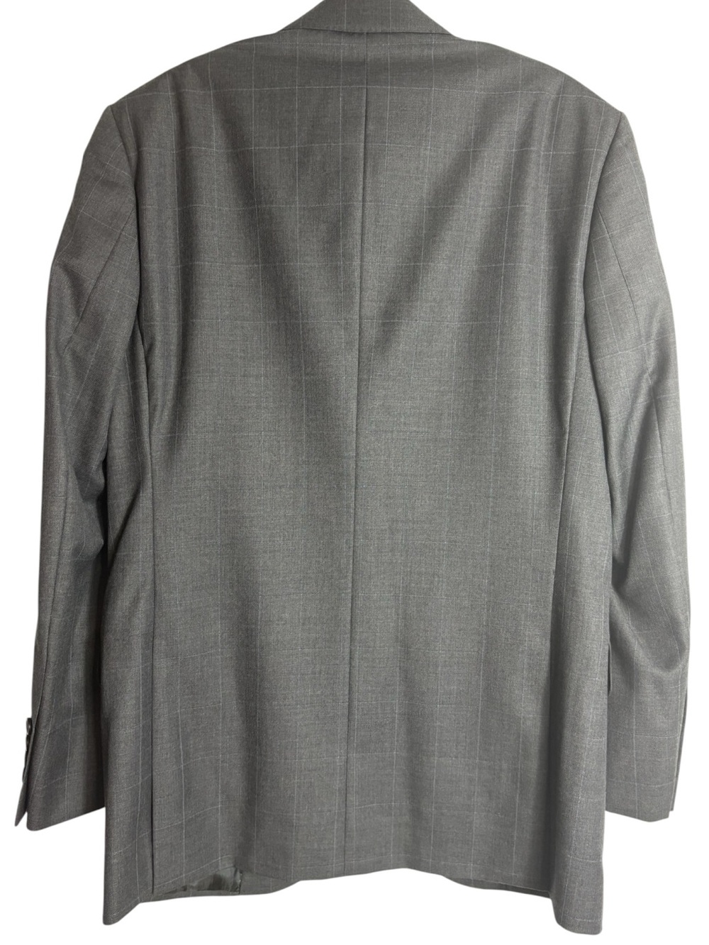 PRONTO UOMO Light Gray Windowpane Sport Coat Size 38R -- GOTGEOUS!!! - Picture 4 of 11